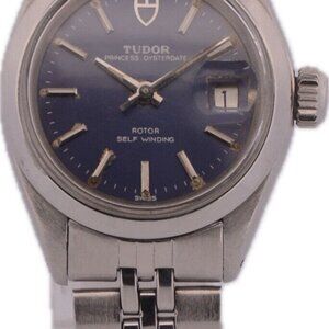 Vintage 25mm Tudor Princess Oysterdate Ladies Automatic Wristwatch Stainless